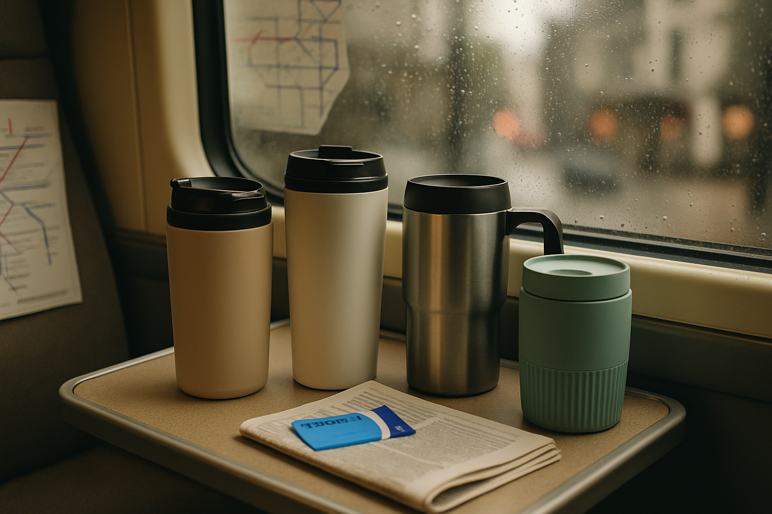 Featured image for The best budget travel mugs for surviving long London commutes