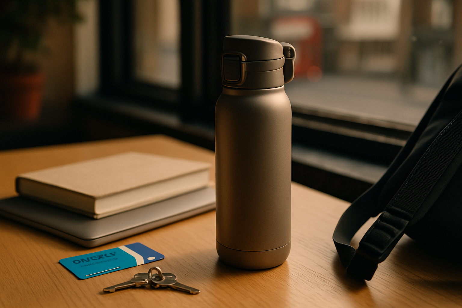 Featured image for A smart, spill-proof water bottle setup for long campus days and London commutes