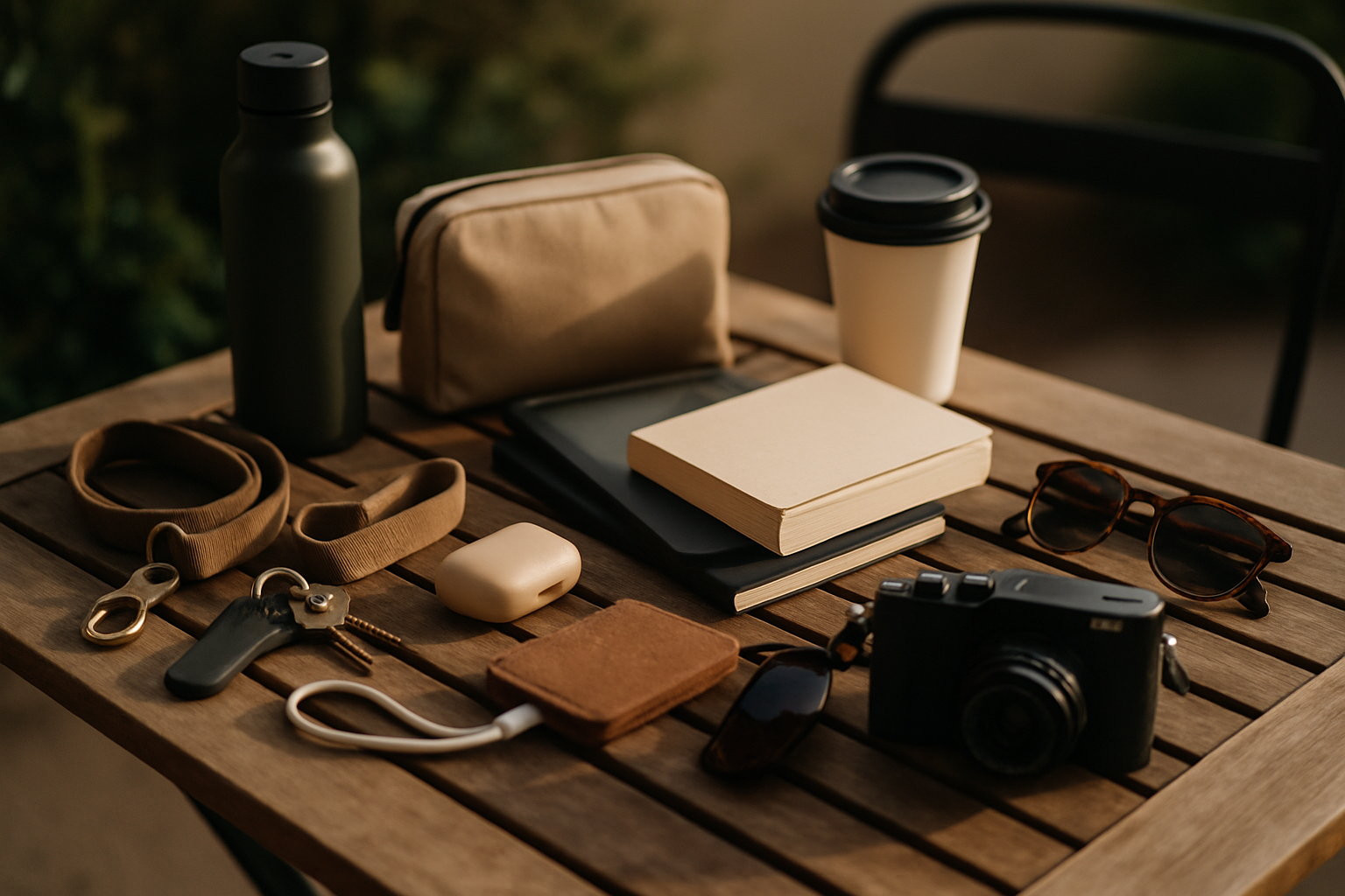 What I Carry for a Screen-Light Workday Outdoors