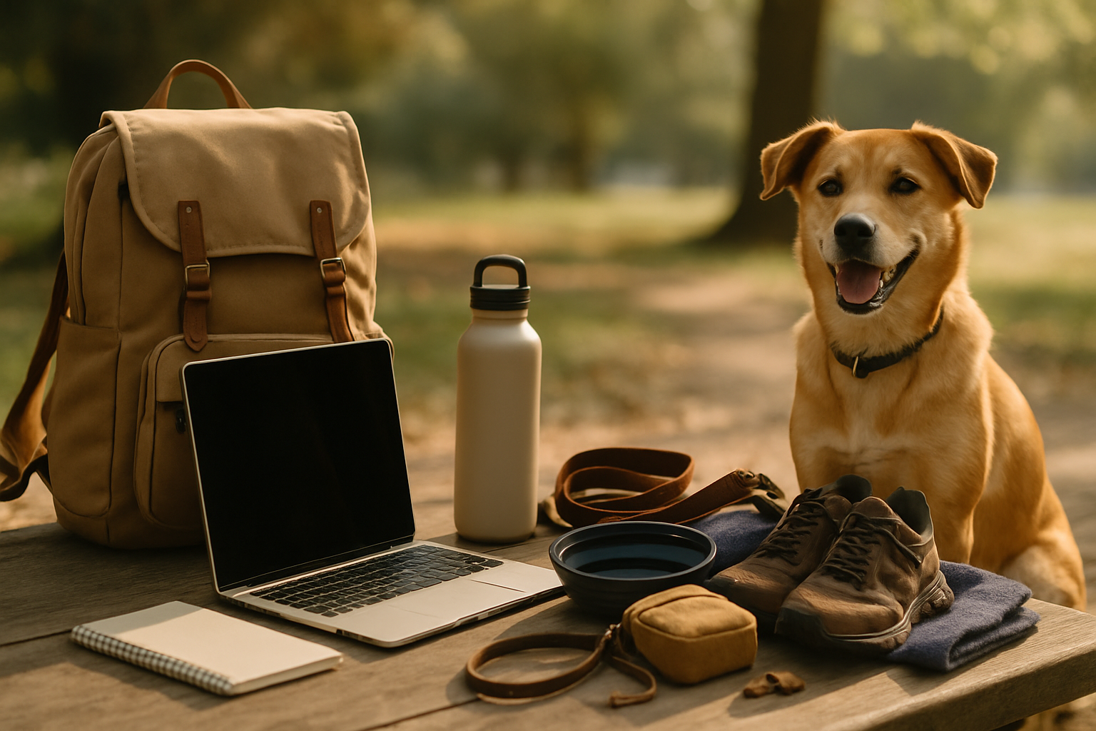 Featured image for How to build a truly portable dog-friendly workday: gear for hiking, park breaks, and laptop sessions on the go